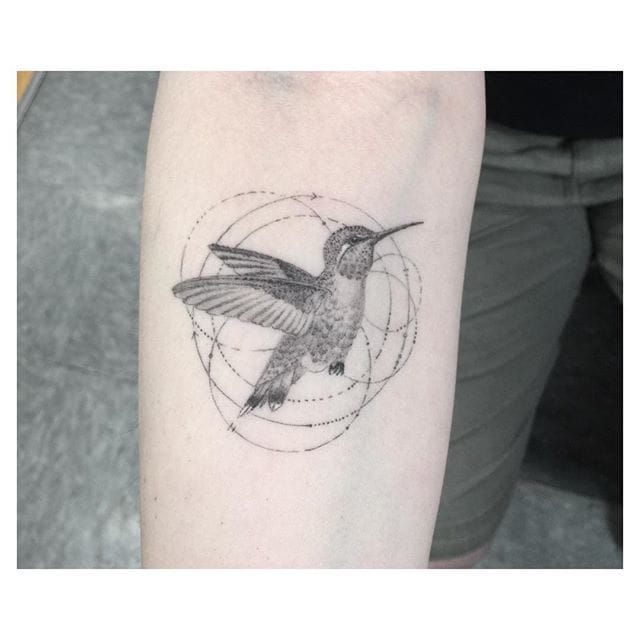 peonies and humming bird tattooTikTok Search