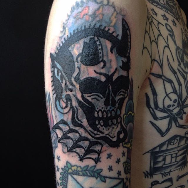 Blast Over Tattoo by Yanki Tattooer