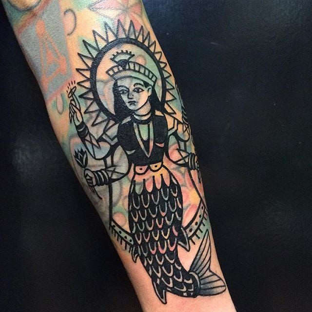 Blast Over Tattoo by Renata Gregori