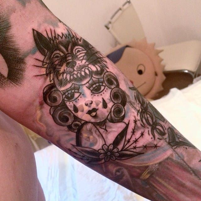 Blast Over Tattoo by Galina Rossa
