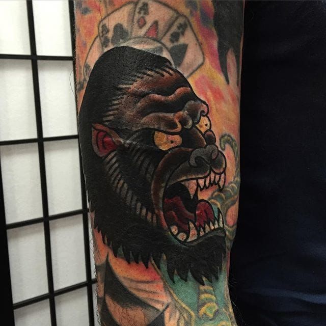 Blast Over Gorilla by Rob Mopar