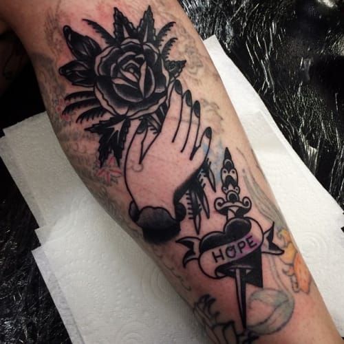 Blast Over Tattoo by Joe Ellis