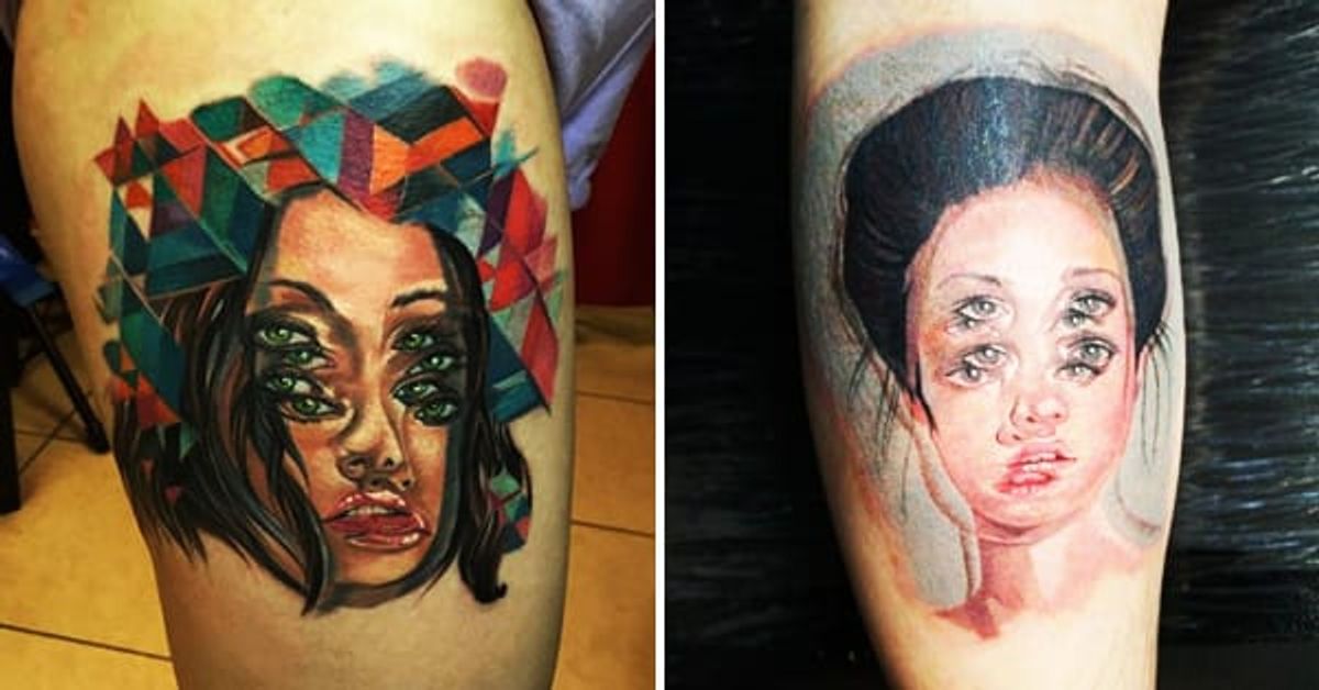 Tattoos Inspired by Alex Garant's Terrific Art • Tattoodo
