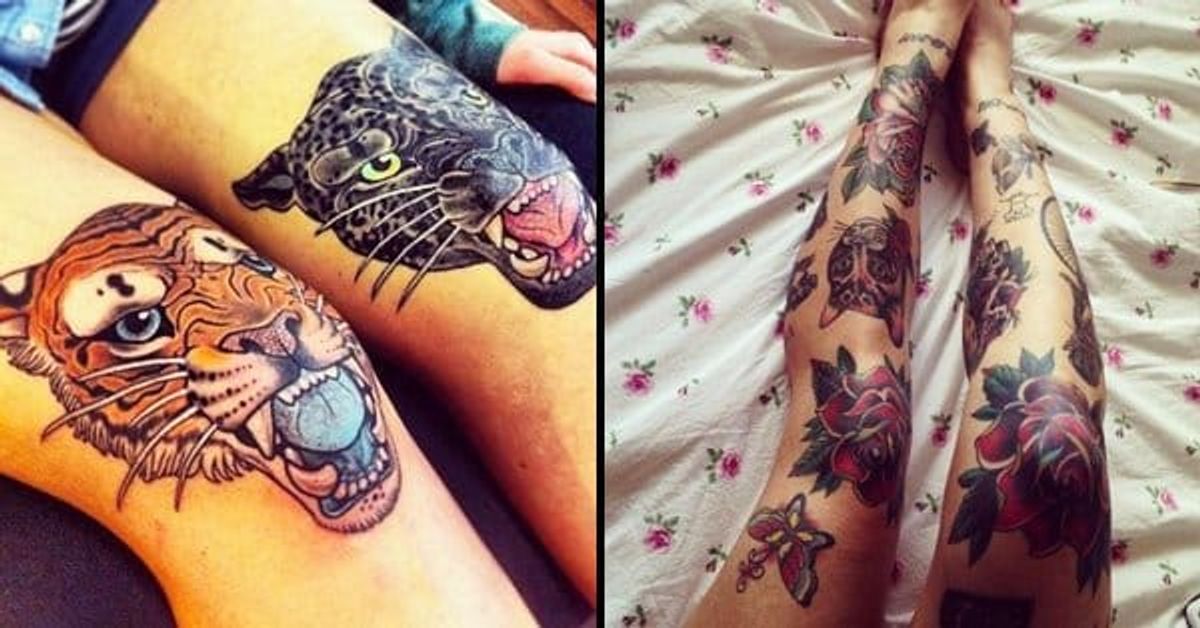 25 Badass Knee Tattoos • Tattoodo