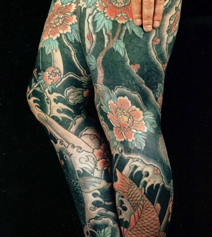 Japanese oriental tattoos
