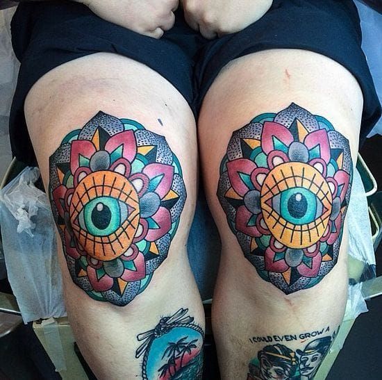 Eye tattoo