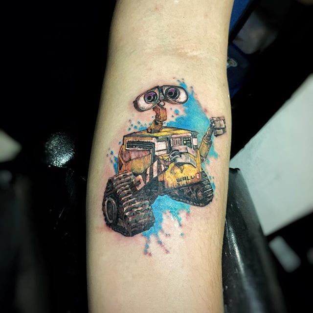 UPDATED 40 WallE Tattoos that are Out of this World