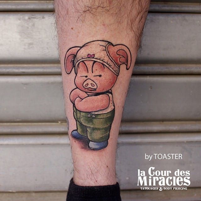 Miss Piggy by Russ Abbott TattooNOW