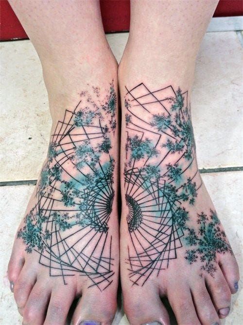 Forget Chuck Taylors These Foot Tattoo Designs Make You The Canvas   Tattoodo
