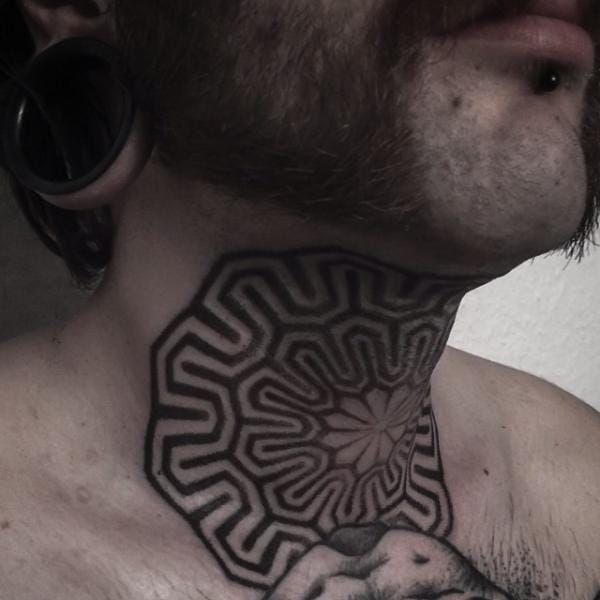 Aaron J Tattoos  Start of a neck piece for Ben thanks  Facebook