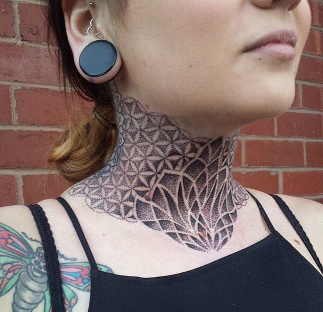 40 Neck Tattoos Ideas for Men  Women of All Ages