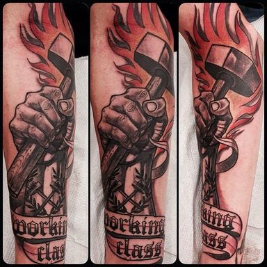 15 Strong Working Class Inspired Tattoos