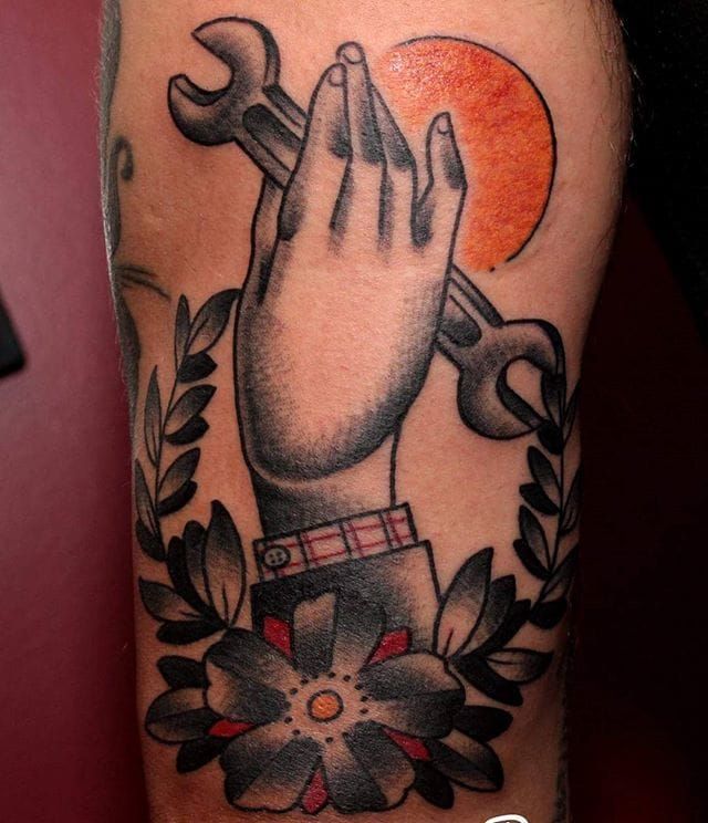 Working Class Tattoo by Nico Bouney