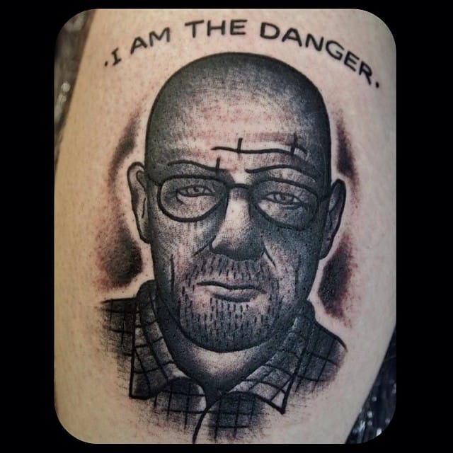 walter white tattoo shirt