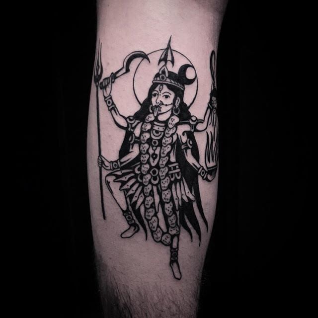 Kali Back Tattoo