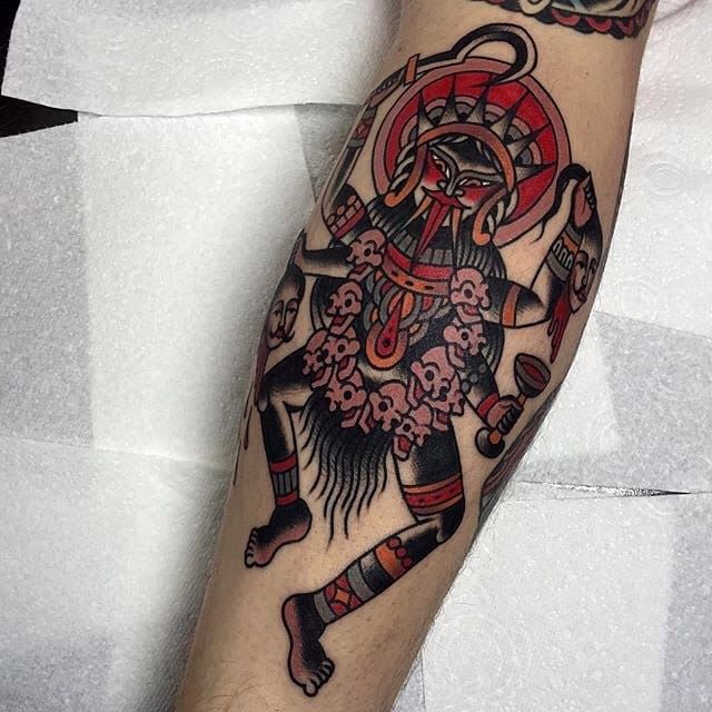 kali tattoo traditional