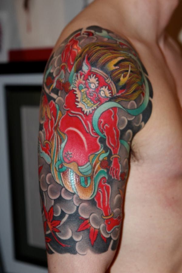 12 Thunderous Raijin Tattoos • Tattoodo
 Perfect Japanese Tattoos