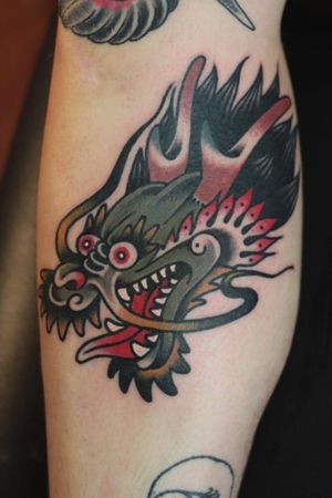 Dragon Tattoo by Alexander Wild
