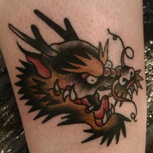 Dragon Tattoo by Harry Morgan