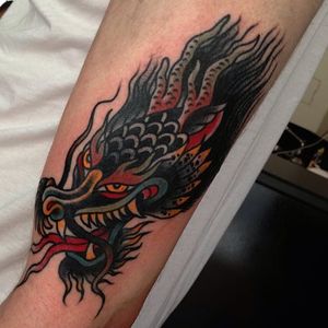 Dragon Tattoo by Luke Jinks