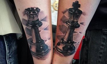 18 Classy Chess Piece Tattoos