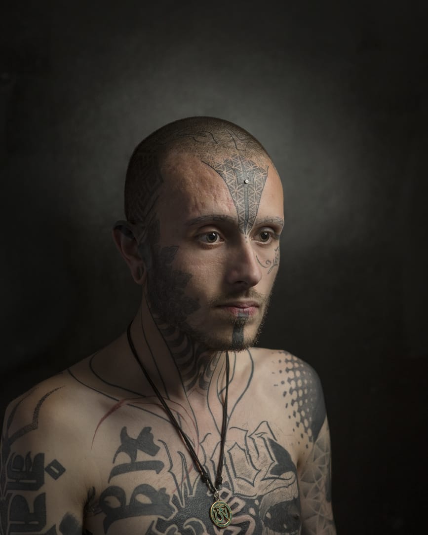 A Kaleidoscope Of Tattooed Faces By Mark Leaver • Tattoodo A Kaleidoscope Of Tattooed Faces By Mark Leaver • Tattoodo