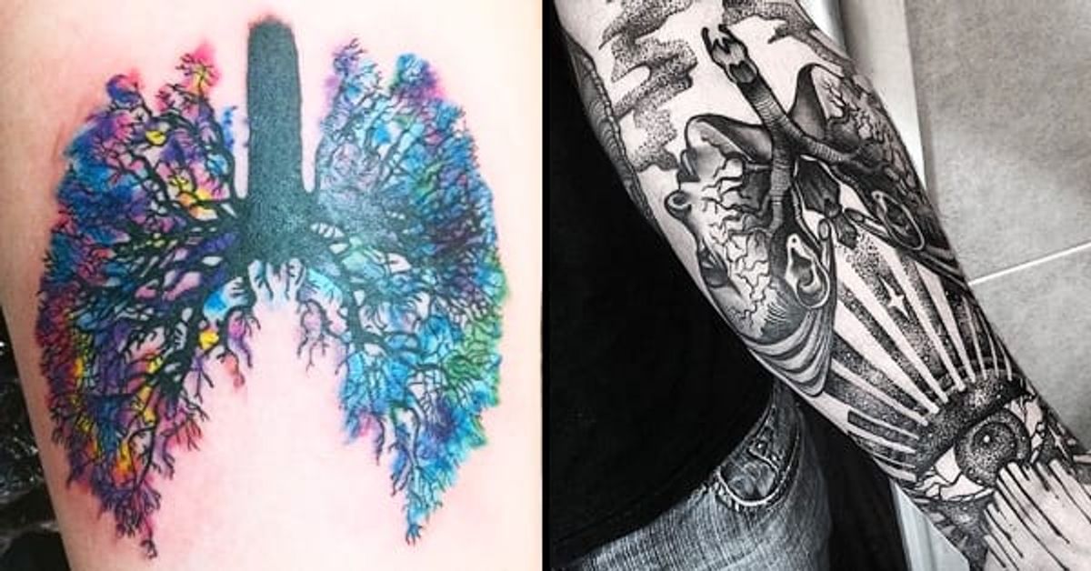 10 Unusual Lung Tattoos • Tattoodo