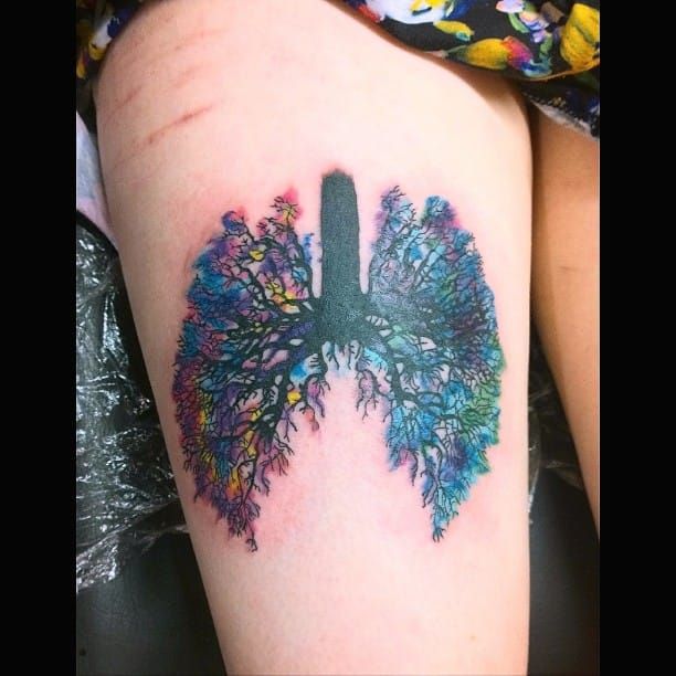 10 Unusual Lung Tattoos • Tattoodo