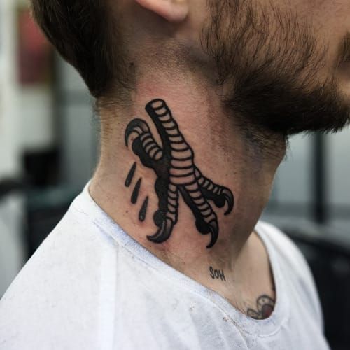 Thirteen Feet Tattoo  Japanese dragon claw by Horiya yatattooer  for  appointments visit WWWTHIRTEENFEETTATTOOCOM  Facebook