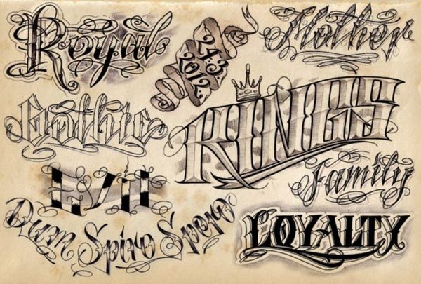 Best Fonts for Tattoos
