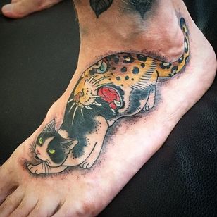 Tattoos By Horitomo Cute And Creative Monmon Cats Tattoodo