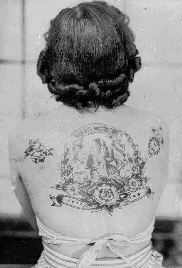 Vintage Photos Of Bad Ass Tattooed Women From The 1900 S To 60 S Tattoodo