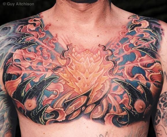 Incredible Bio Organic Tattoos By Guy Aitchison • Tattoodo
