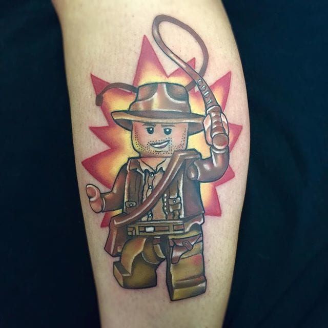 Indiana Jones tattoo by Kris Busching  Photo 17124