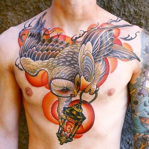 Owl Tattoo by Dan Pemble