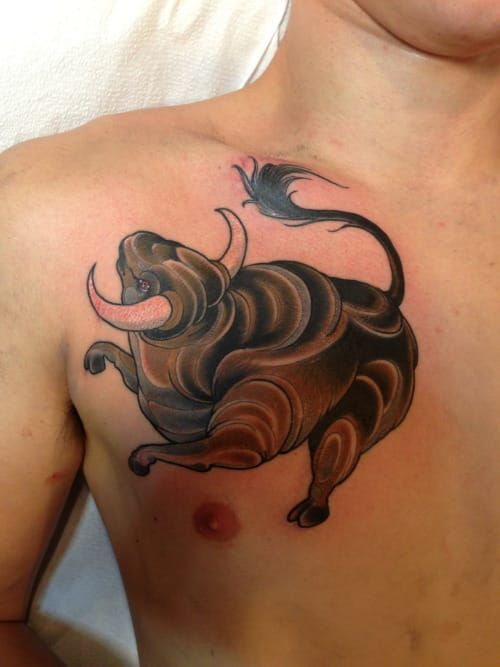Bull Tattoos for Men  Photos of Works By Pro Tattoo Artists at theYoucom