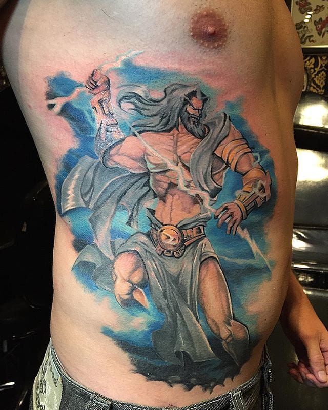 Zeus tattoo by facundoerpen  Tattoogridnet