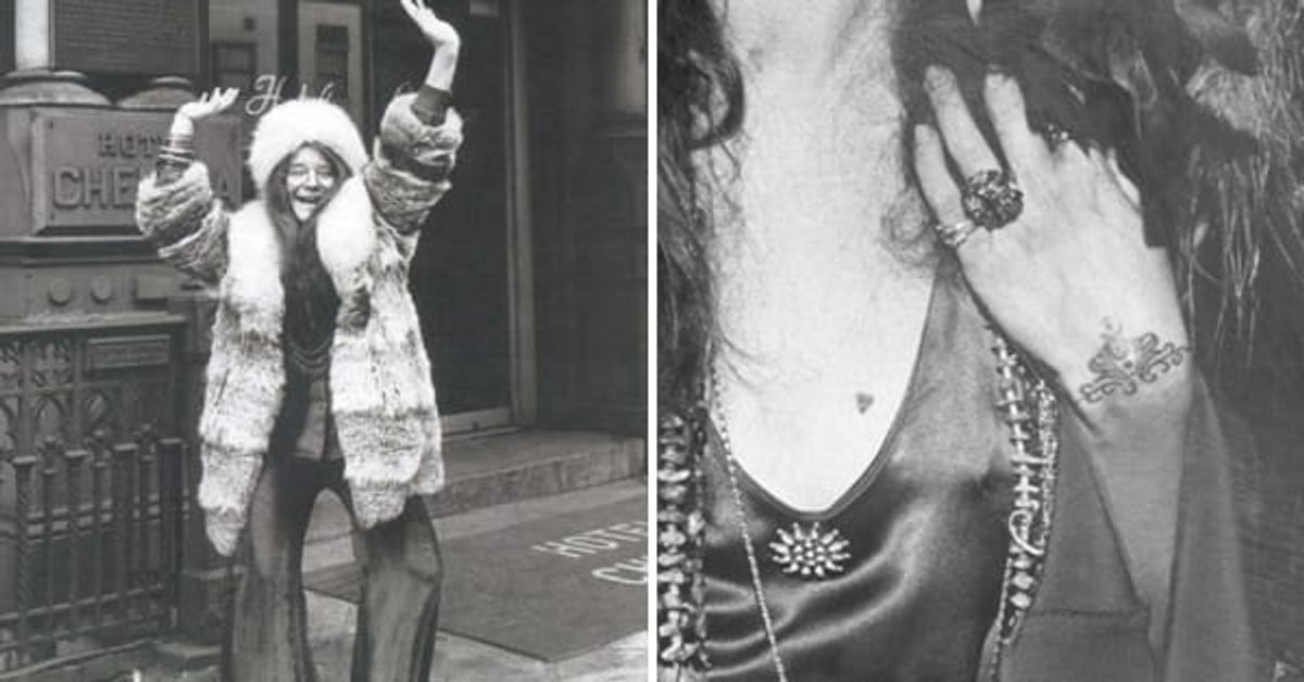 Janis Joplin: The First Tattooed Celebrity.