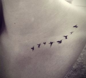 Birds Collarbone tattoos, Pinterest / Tattoo Ideas / Danielle Marshall