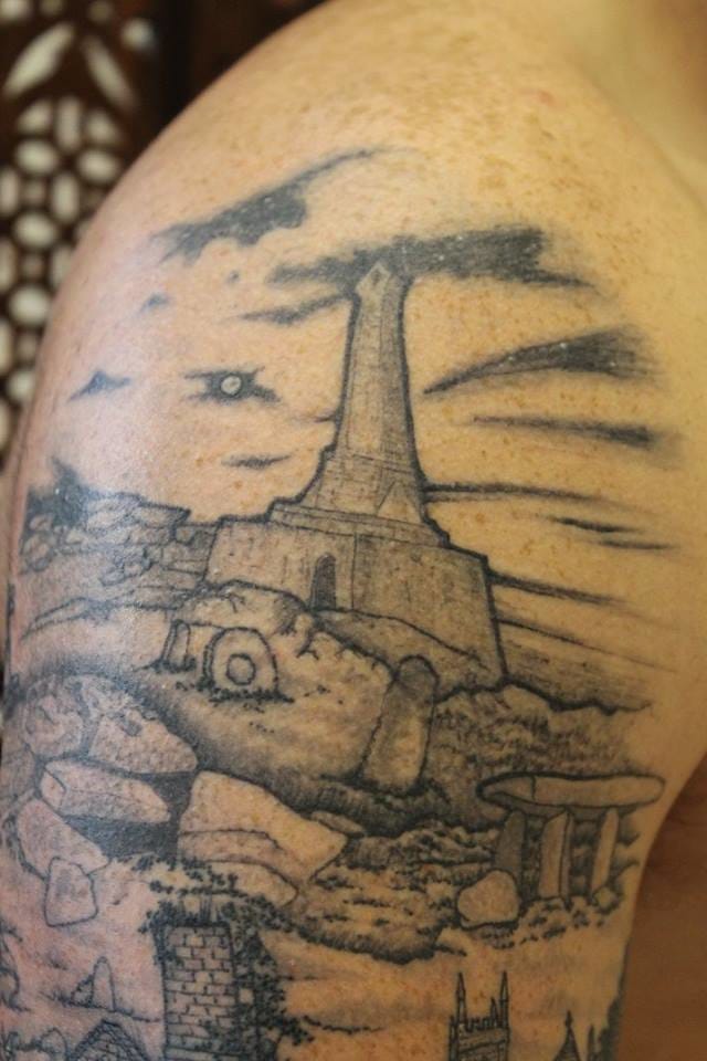 Man Gets Epic Tattoo Sleeve Dedicated To Cornwall's Beauty • Tattoodo