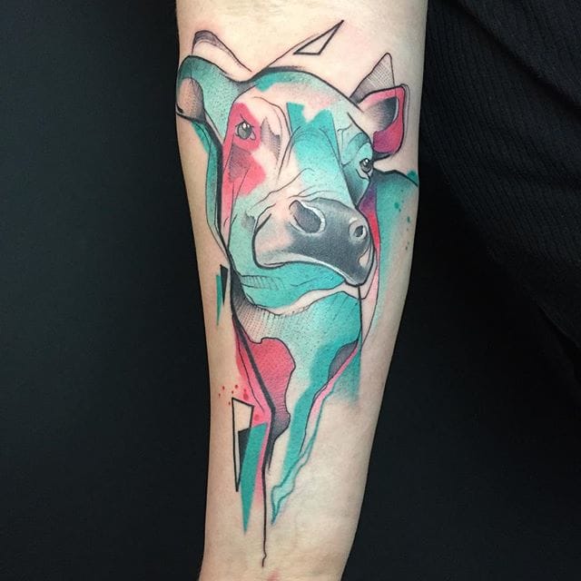 10 Offbeat Cow Tattoos • Tattoodo 10 Offbeat Cow Tattoos • Tattoodo