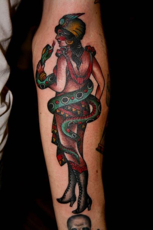 8 Fantastic Snake Charmer Tattoos  Tattoodo