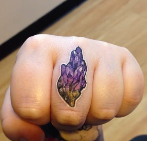 Amethyst tattoo Images and Stock Photos 804 Amethyst tattoo photography  and royalty free pictures available to download from thousands of stock  photo providers