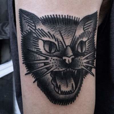 180 Tabby Cat Tattoo Stock Photos Pictures  RoyaltyFree Images  iStock