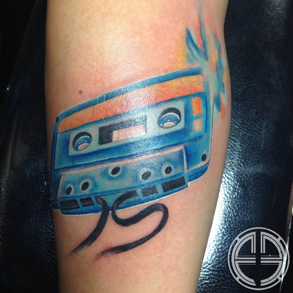 Cassette Tape Tattoo Designs