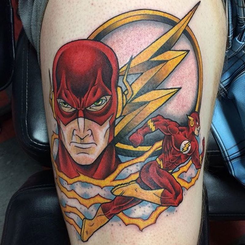 10 Heroic Tattoos Of The Flash! • Tattoodo