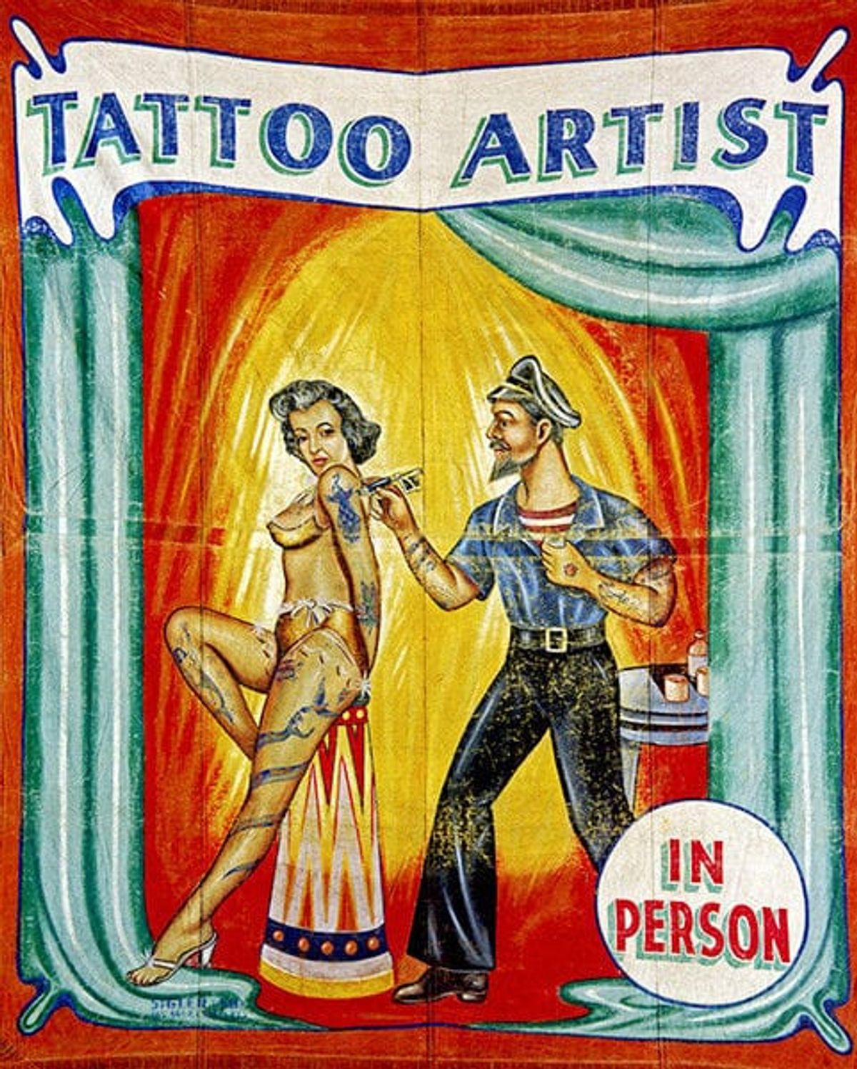 sideshow posters vintage