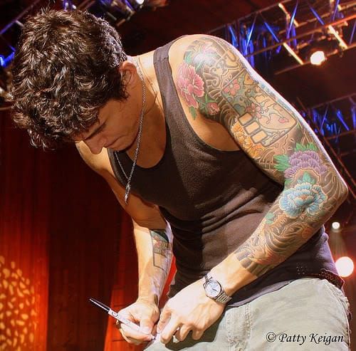 Tattoos of Famous Musicians  Inked Magazine  Celebrity tattoos Leg  tattoos Body art