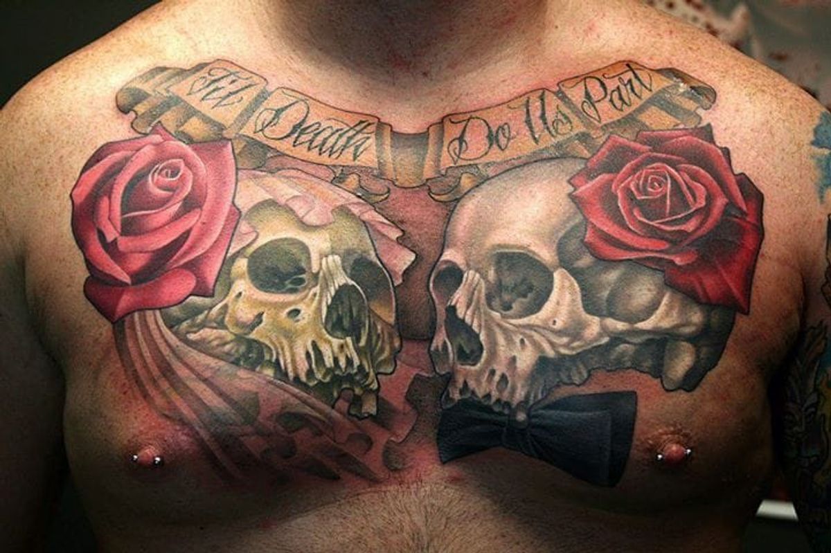 12 Sweet Lasting Til Death Do Us Part Tattoos Tattoodo