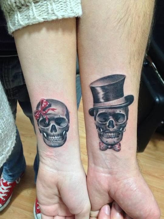 12 Sweet & Lasting Til Death Do Us Part Tattoos • Tattoodo